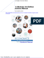 Full Download Economics in Modules 3rd Edition Krugman Solutions Manual