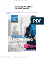 Full Download Financial Accounting 9th Edition Weygandt Solutions Manual