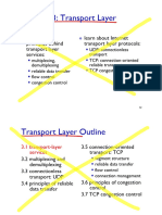 Chapter 3: Transport Layer: Our Goals