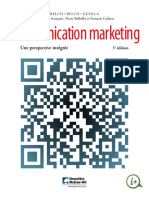 Communication Marketing Une Perspective Integree 3e Editionnbsped 9782765106753 2765106754 Compress