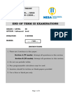 Chemistry s4 Theory and Pract.