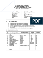 Uji Kompetensi Keahlian Kelas 12