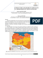 Le Génie de L'architecture Amazighe en Libye Dans Les Régions Désertiques Etmontagneuses