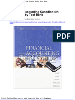 Full Download Financial Accounting Canadian 4th Edition Libby Test Bank