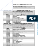 Plano de Classificação de Documentos PCES