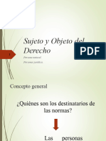 02 - Sujeto y Objeto Del Derecho - Autoguardado
