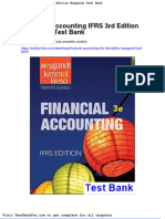Full Download Financial Accounting Ifrs 3rd Edition Weygandt Test Bank
