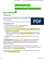3.1. The Neighborhood Unit, Traditional Neighborhood Development and 'Radburn'