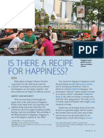 Is There A Recipe For Happiness?: Provides Basic Necessities Poverty Standard of Living Equal