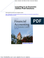 Full Download Financial Accounting in An Economic Context 9th Edition Pratt Solutions Manual
