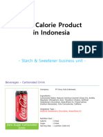 Beverage & Snack Low - Zero Calorie in Indonesia