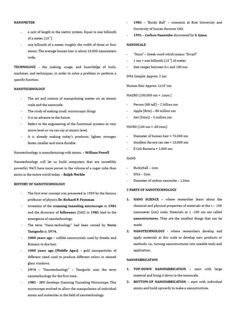 Sts Finals R Pdf Nanotechnology Climate Change
