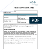 Studieområdeprojektet 2020: Opgavens Titel/emne