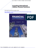 Full Download Financial Accounting International Student 7th Edition Kimmel Solutions Manual