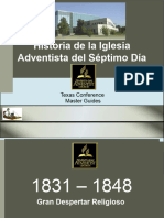 Historia de La Iasd Después de 1844