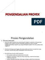 Kuliah 6 Pengendalian Waktu Proyek