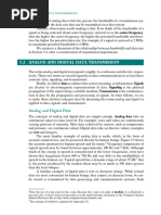 Analog and Digital Transmission, Asynchronous and Synchronous Transmission