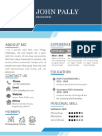 Minimalist Professional Resume Irm