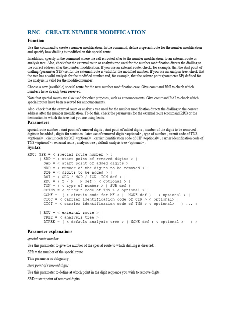 Number Modification Command Guide | PDF | Software Engineering ...