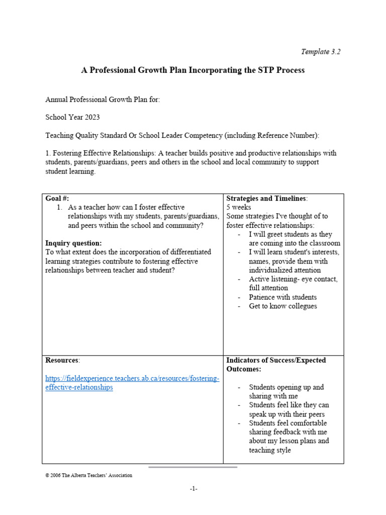 PGP 1 PDF Teachers Lesson Plan