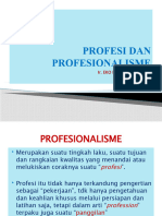 Pertemuan 07-Profesi Dan Profesionalisme