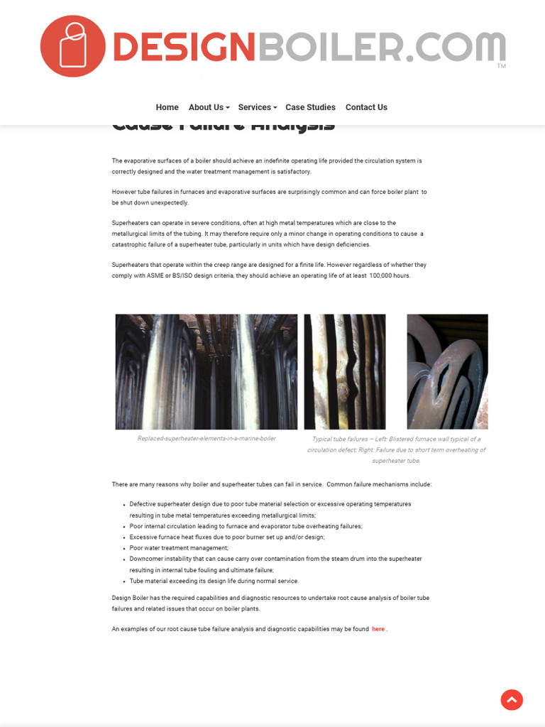 Boiler Tube Failures & Superheater Root Cause Failure Analysis PDF