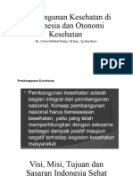 Pembangunan Kesehatan Indonesia