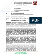 Informe N°183-2023 - Solicito Elaboracion de Expediente Tecnico para Escalinata San Cristobal