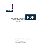 INFORME DEL CORONAVIRUS Semana 2