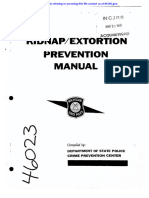 Kidnap Extortion Prevention Manual