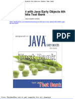 Full Download Starting Out With Java Early Objects 6th Edition Gaddis Test Bank