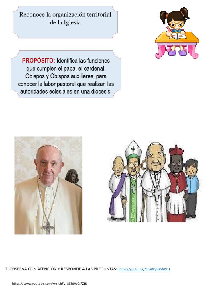 Organización y Funciones de la Iglesia Católica | PDF | obispo ...