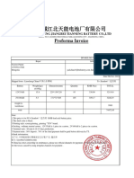 Jbtnbattery Factory Proforma Invoice20231109
