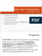 Statistik Dan Probabilitas (Variabel Dan Grafik)