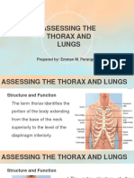 Assessing The Thorax and Lungs