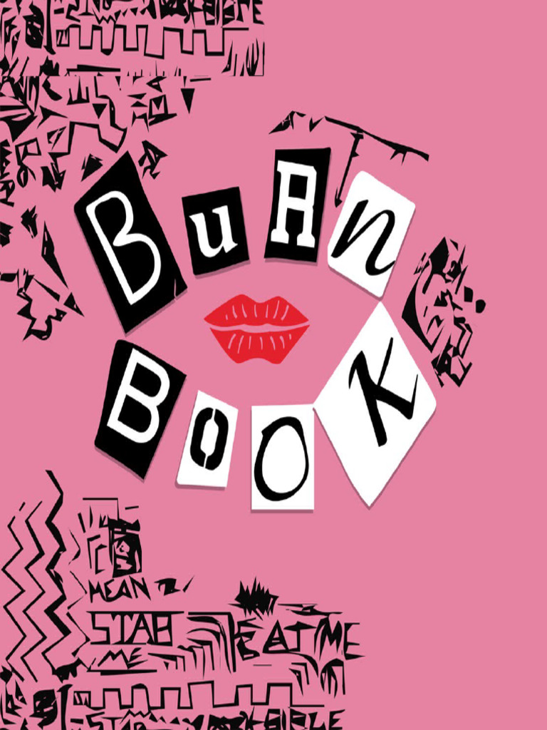 BURN BOOK inspired presentation PDF