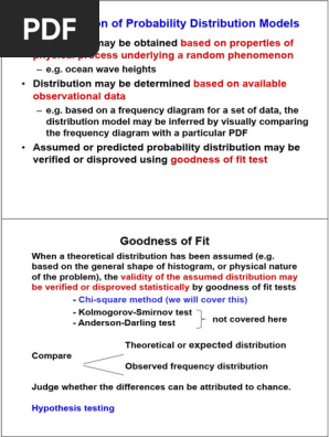 12. Goodness of fit test