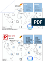 Worksheet Planetearth-Map