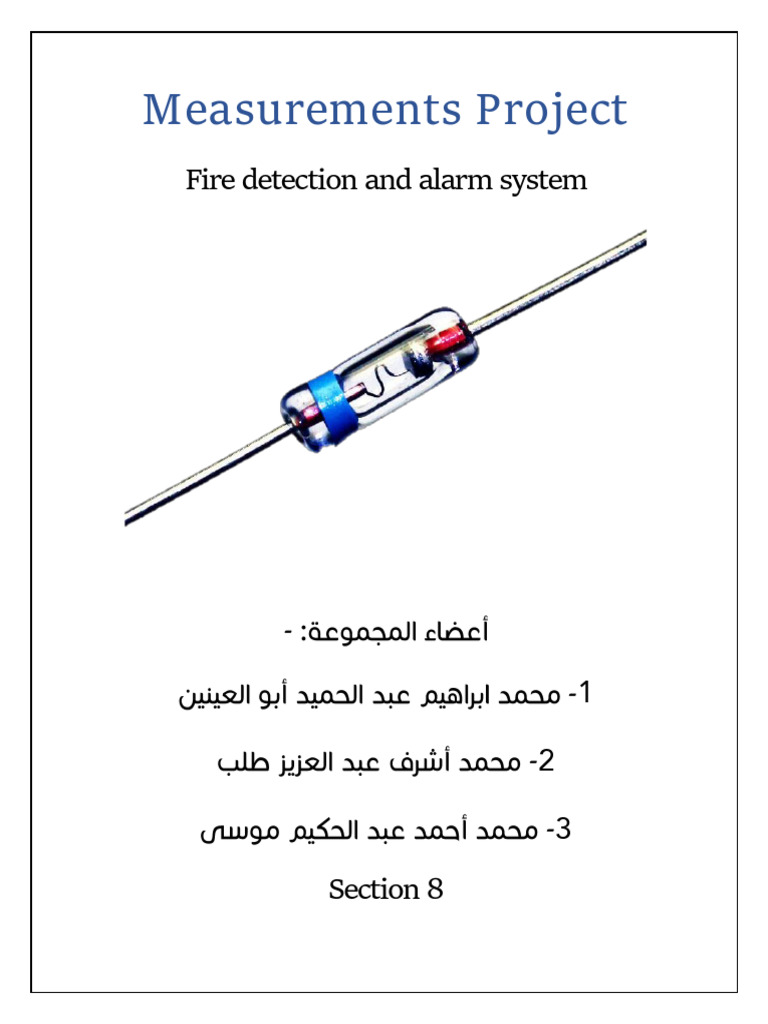 Fire Detection Circuit Using Diodes | PDF | Diode | Electrical Network