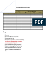 Form Bukti Kehadiran Perjal Dinas DLM Kota