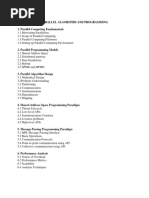 Parallel Algorithm and Programming