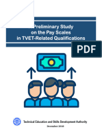Study On Payscales in TVET
