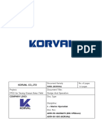 Approval Drawing Control Valve For Fire Line - KORVAL DATA SHEET