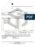 Contoh INVOICE Rental Sound System