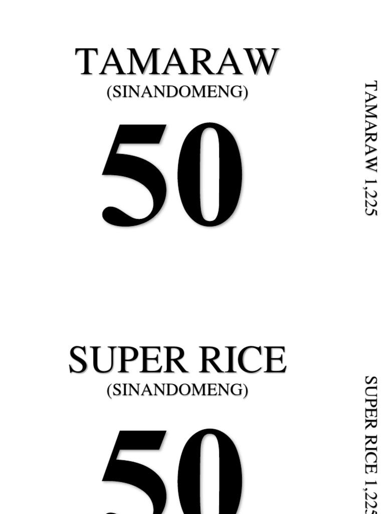 Rice Pricelist | PDF