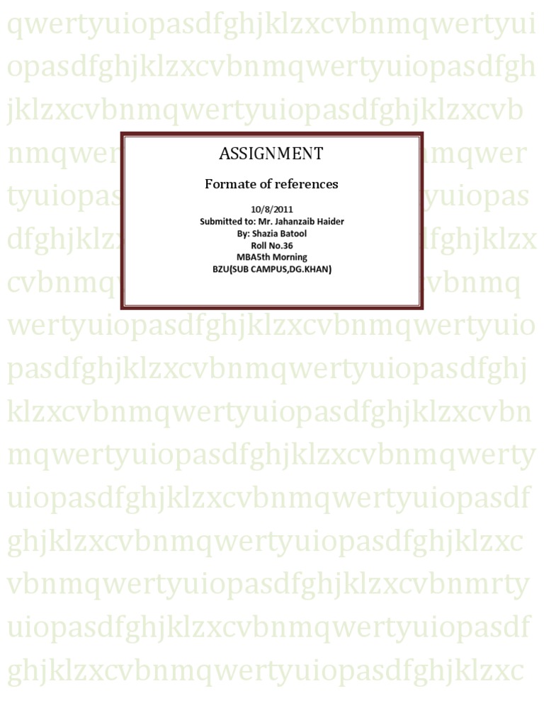 APA, Chicago, MLA Citation Guide | PDF | A Manual For Writers Of ...