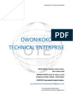 Owonikoko Technical Enterprice