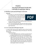 Chủ đề 2 - Nghiệp vụ Ngoại giao - Word