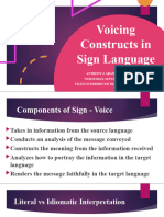 05 - September 13 - Voicing Constructs in Sign Language