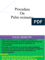 Pulse Oximetry